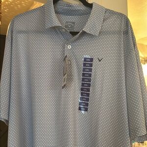 Callaway Men's Blue Polo Shirt